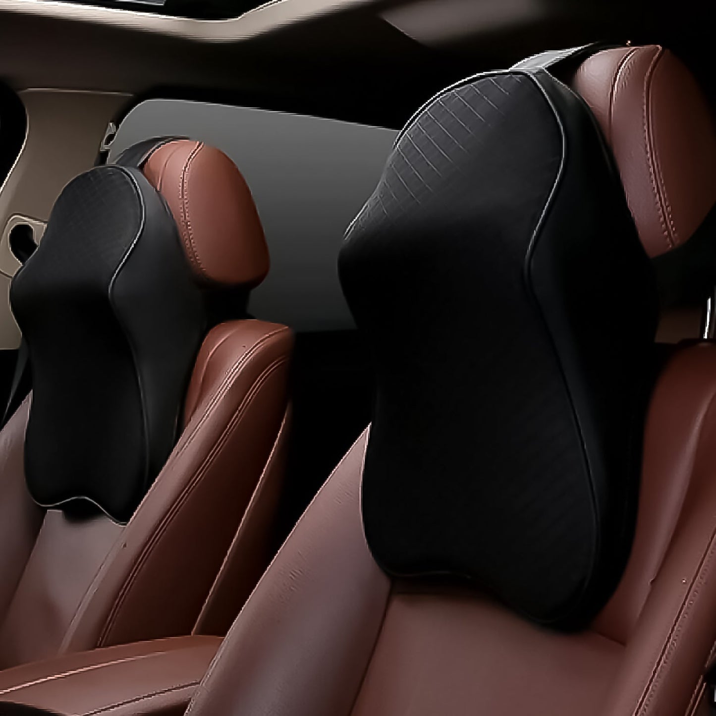 Car Neck Pillow Car Neck Headrest Pillow Memory Foam Car Accessories Cushion Car Seat Head Support Neck Protector Car Seat Neck Pillow, for Driving (1 Pc)