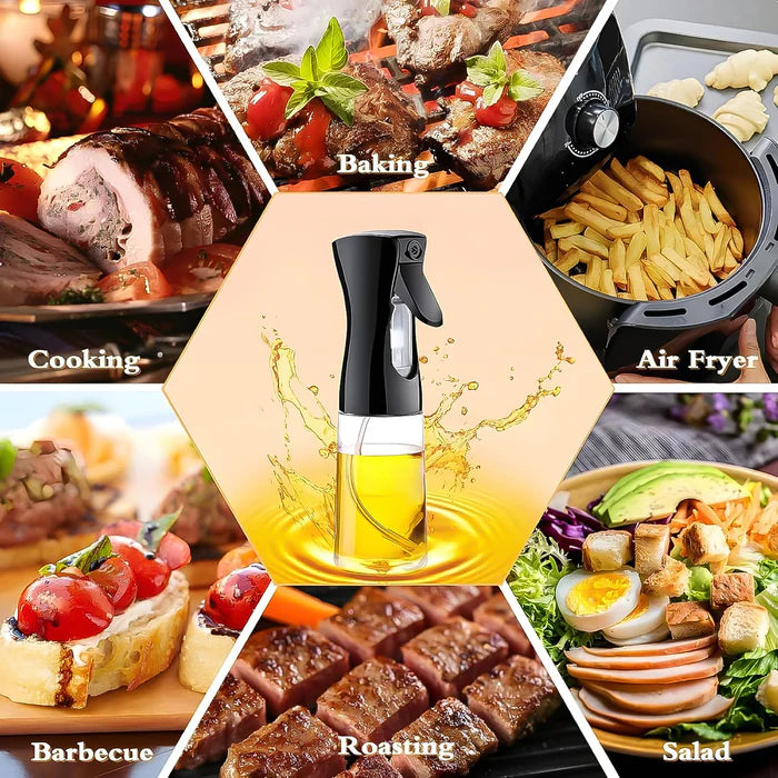 Premium Oil Spray Bottle - Versatile Kitchen Gadgets (250 ML Approx.)