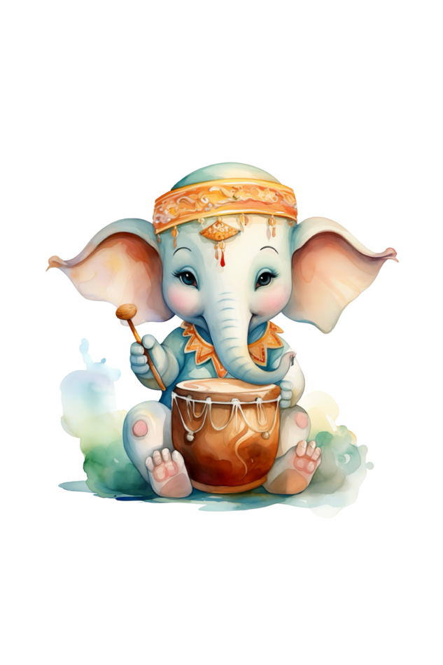 Bal Ganesh Cotton T-shirt for Boys