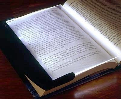 Portable Eye Protect Flat Plate Transparent Night Book Reading LED Light Lamp