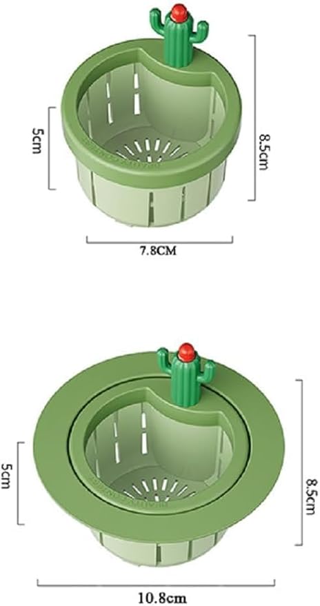 TKitchen™ Plastic Kitchen Sink Drain Strainer (Pack Of 2)
