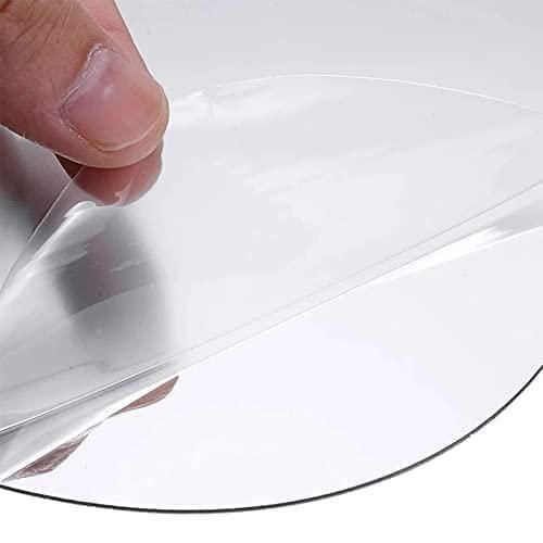 Premium 3D Mirror Sticker Oval Shape (Pack of 2)
