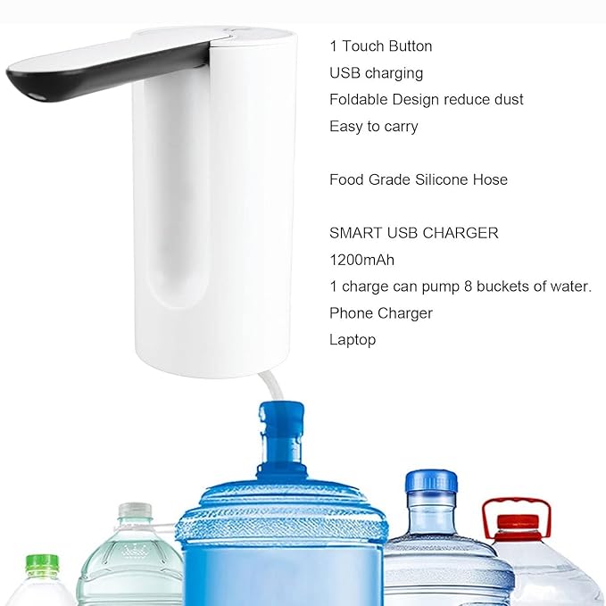 USB Rechargeable Automatic Water Dispenser