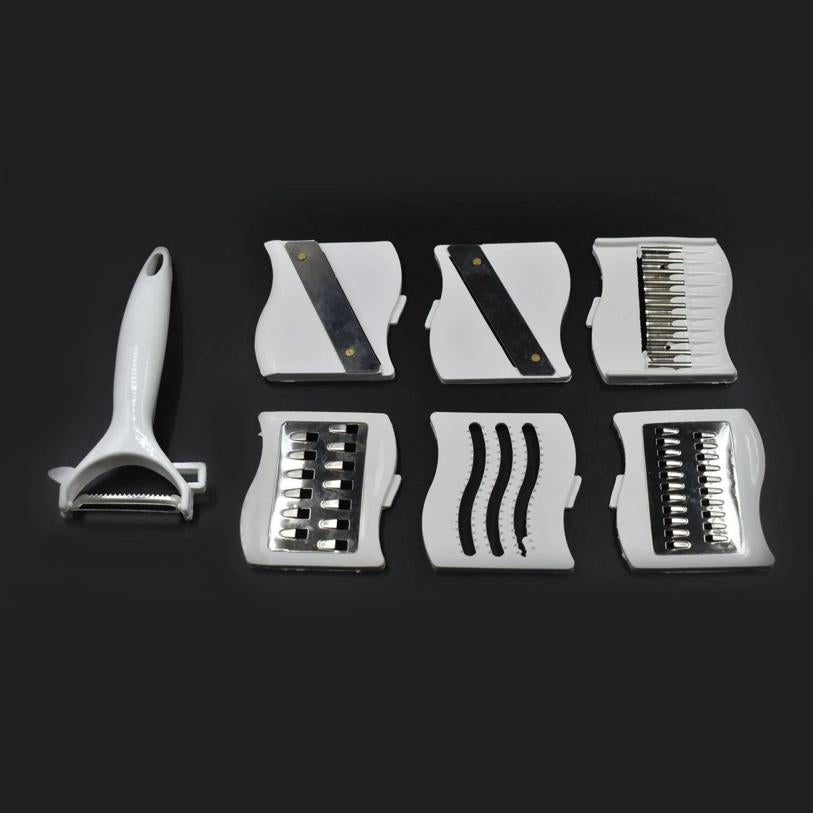 7 in 1 Multifunction Magic Rotate Vegetable Cutter