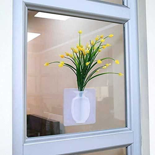 Silicone Vase-Wall Mounted Removable Sticky Vase