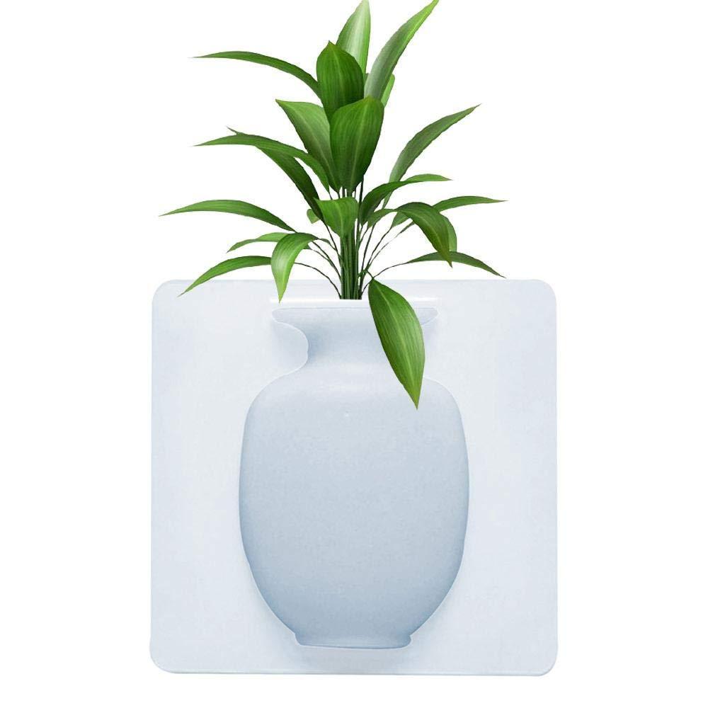Silicone Vase-Wall Mounted Removable Sticky Vase