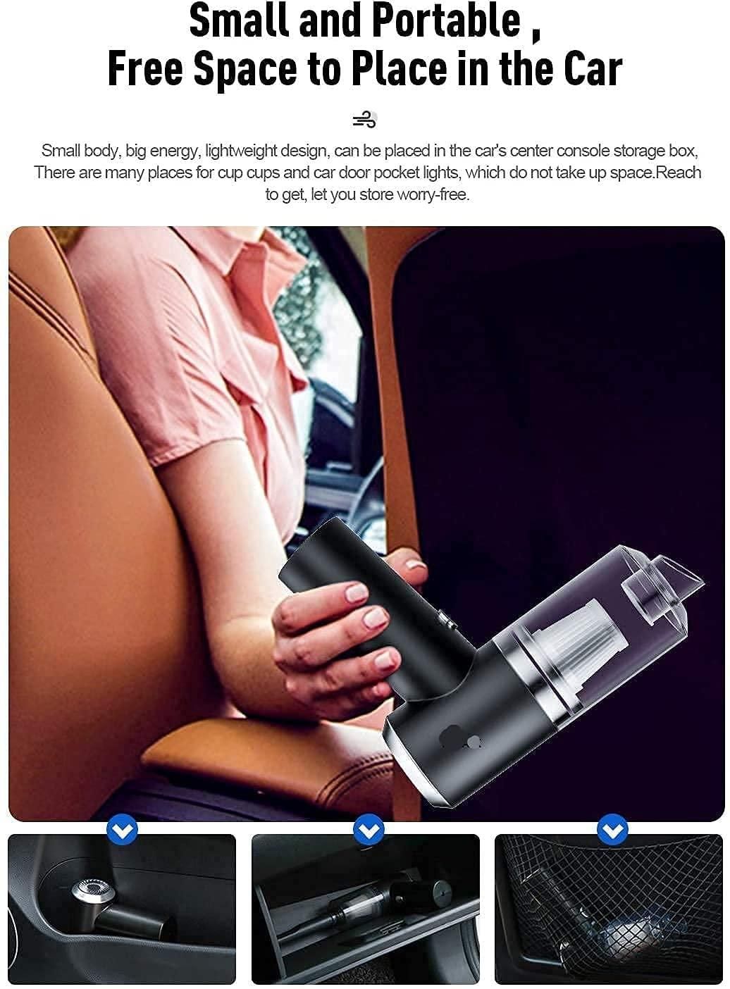 Portable Wireless Dust Vacuum Cleaner 2 In 1