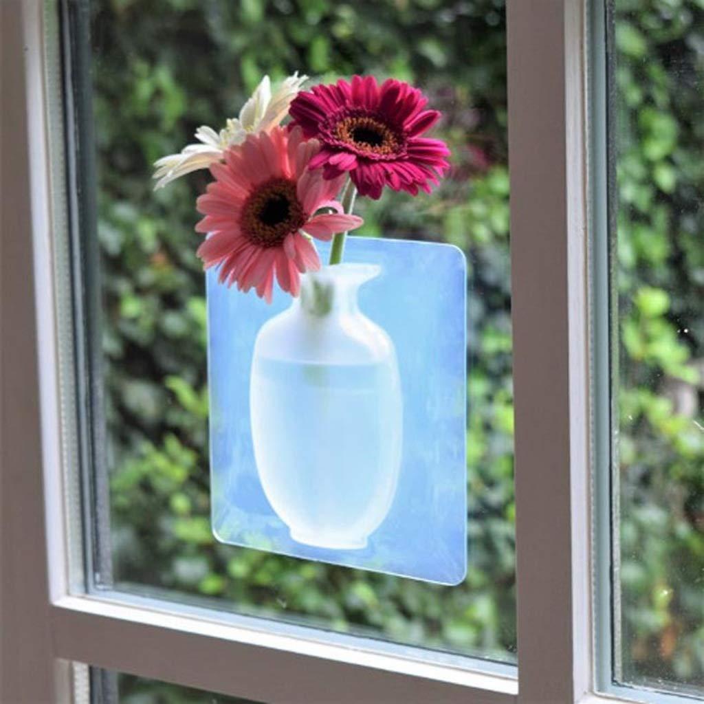 Silicone Vase-Wall Mounted Removable Sticky Vase