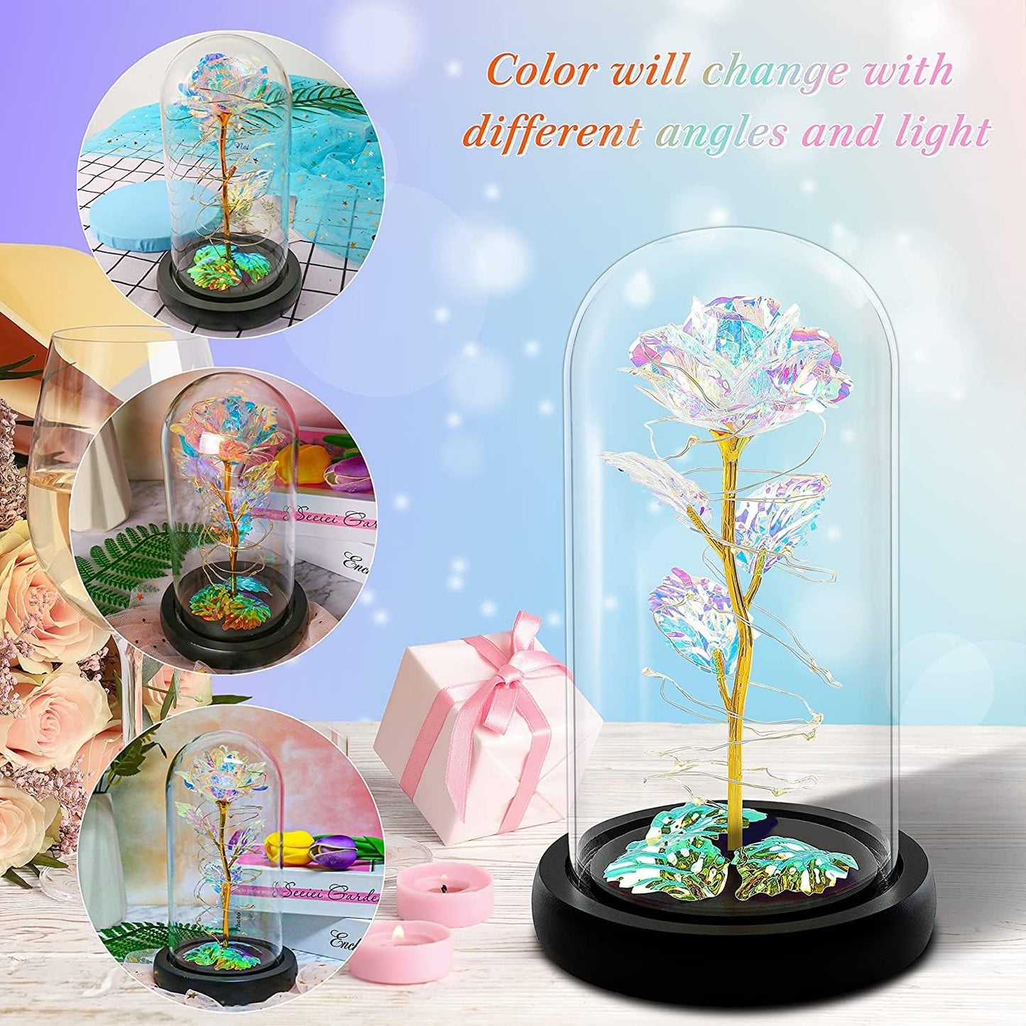 Rose Light Up Flower