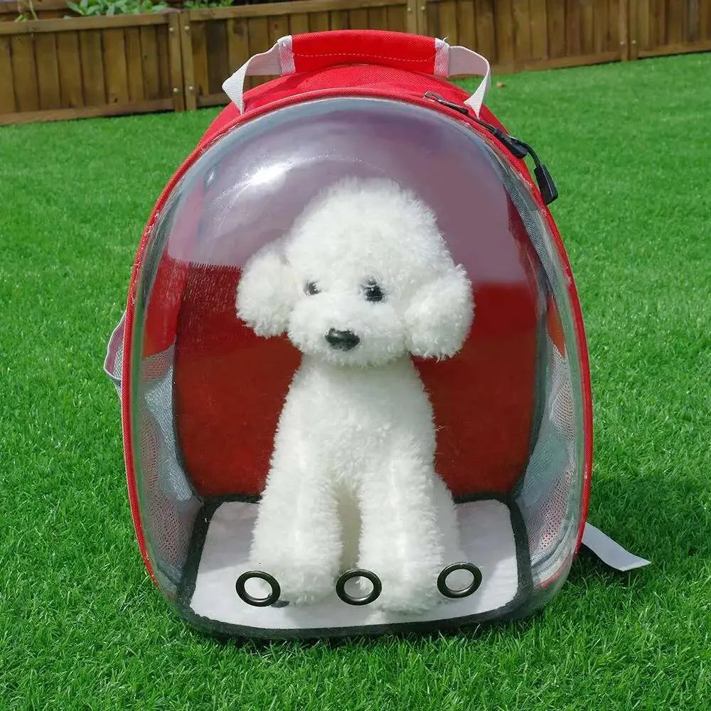 Pet Cat, Small Dog Carrying Bag Pet Backpacks Breathable Portable and Transparent
