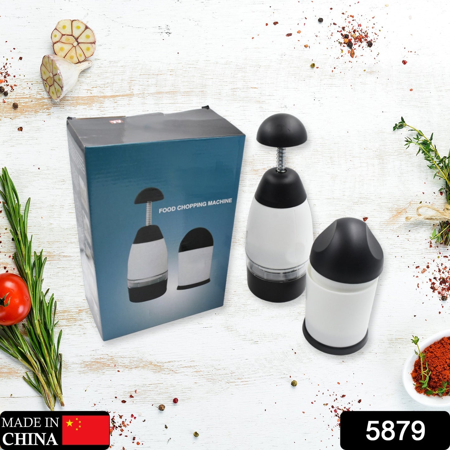 5879 Multifunctional Vegetable Fruit Chopping Grater Slicer Manual Vegetable Onion Chopper Cutter Food Squeezer Hand Grinder Garlic Grinder Meat Chopper Meat Chopper Kitchen Tool