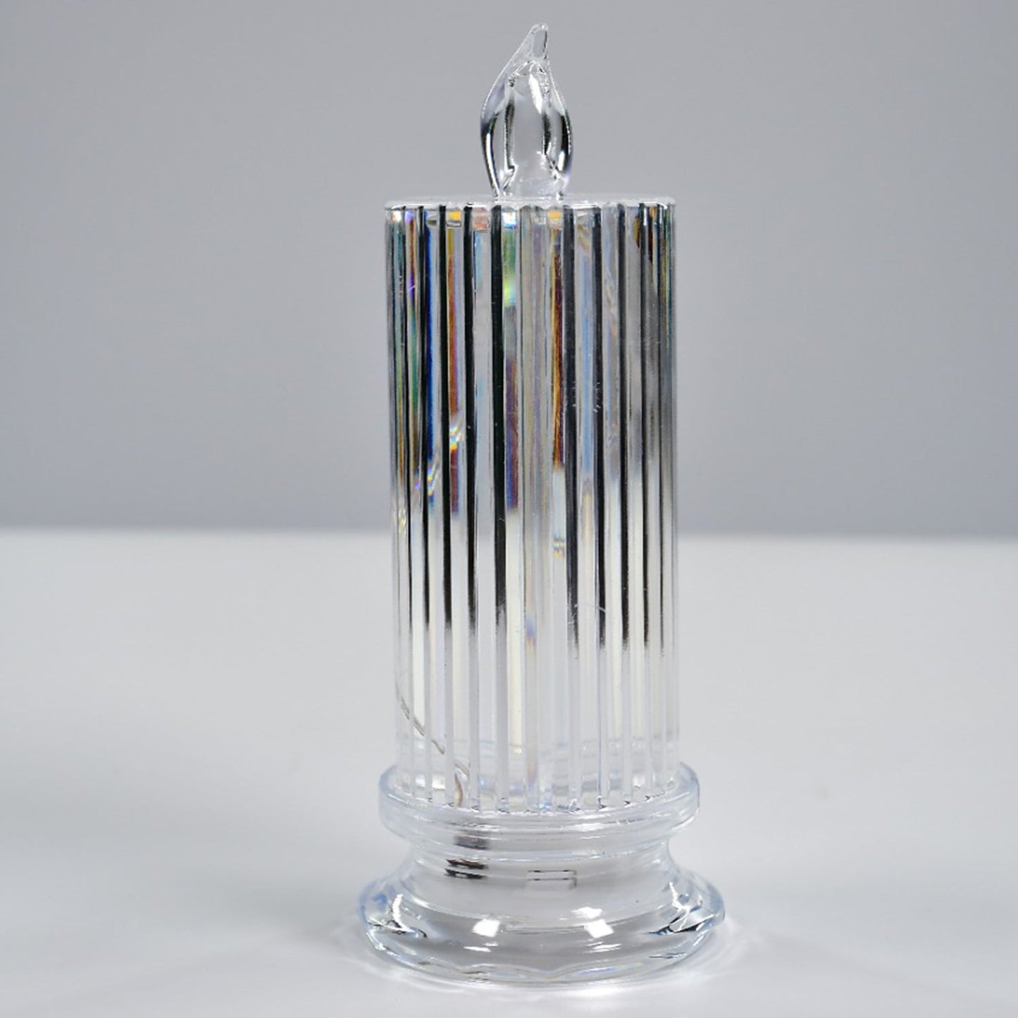 Home decor crystal candles, simple design.