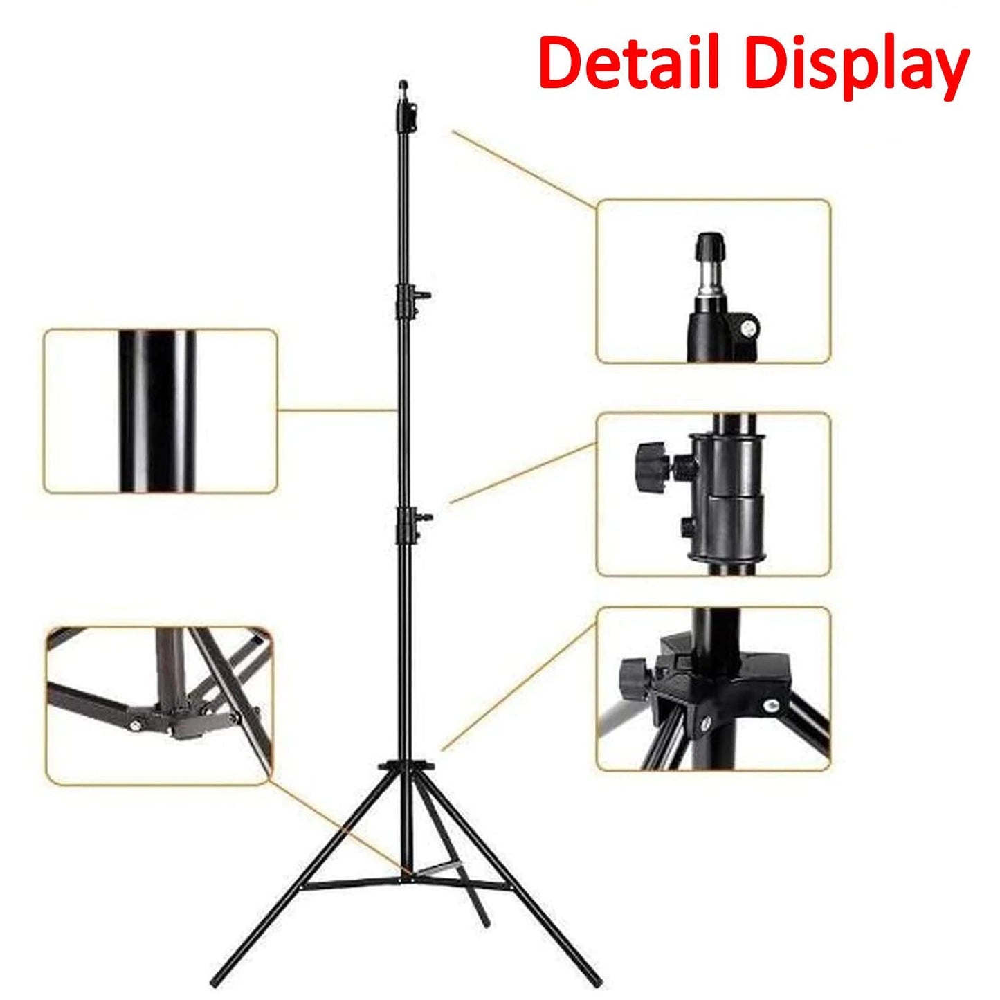 Metal display easel, easy to carry and set up for artists