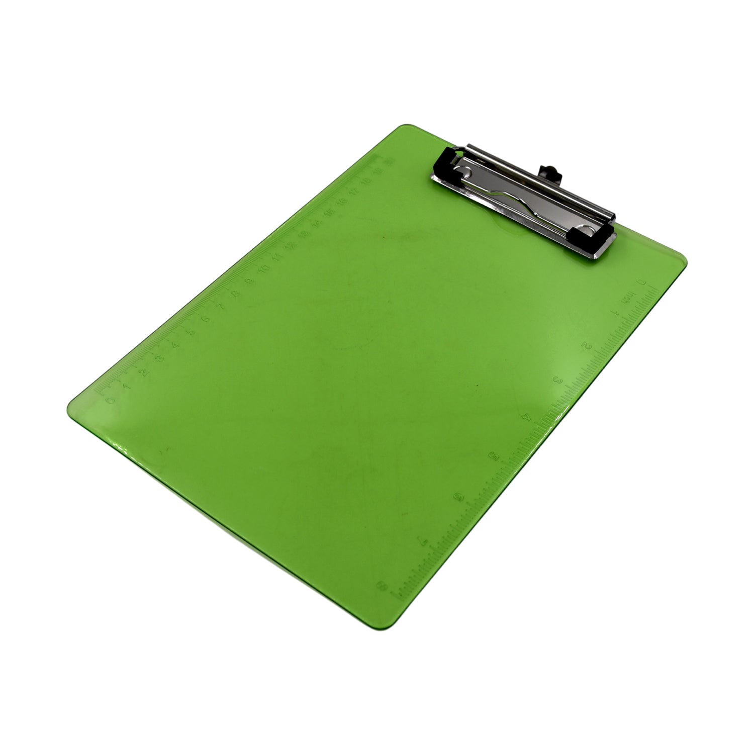 Unbreakable flexible exam pad with measurement side, designed for school and exam use.