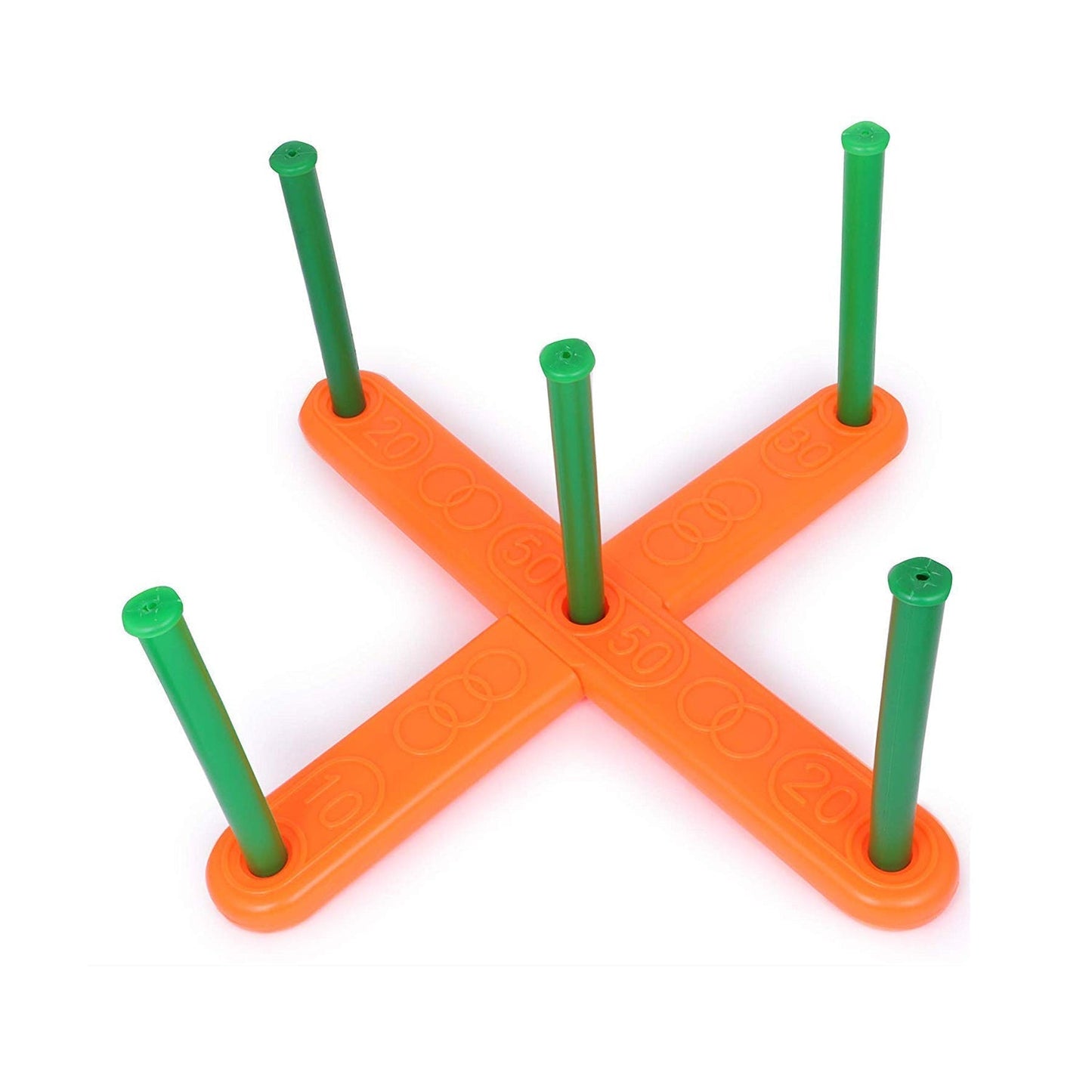 Kids’ ring toss game set.