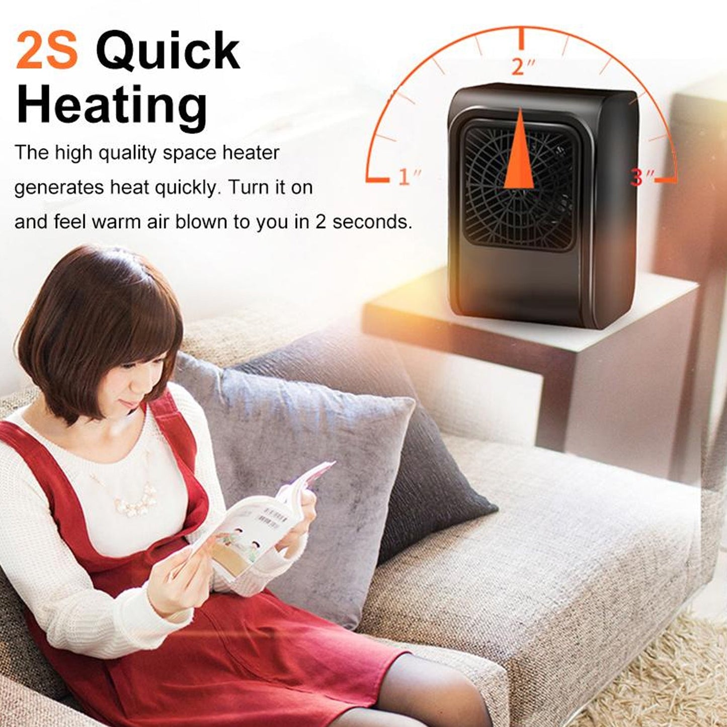 THOE Room Heater 220V | Mini room heater for bedroom in winter