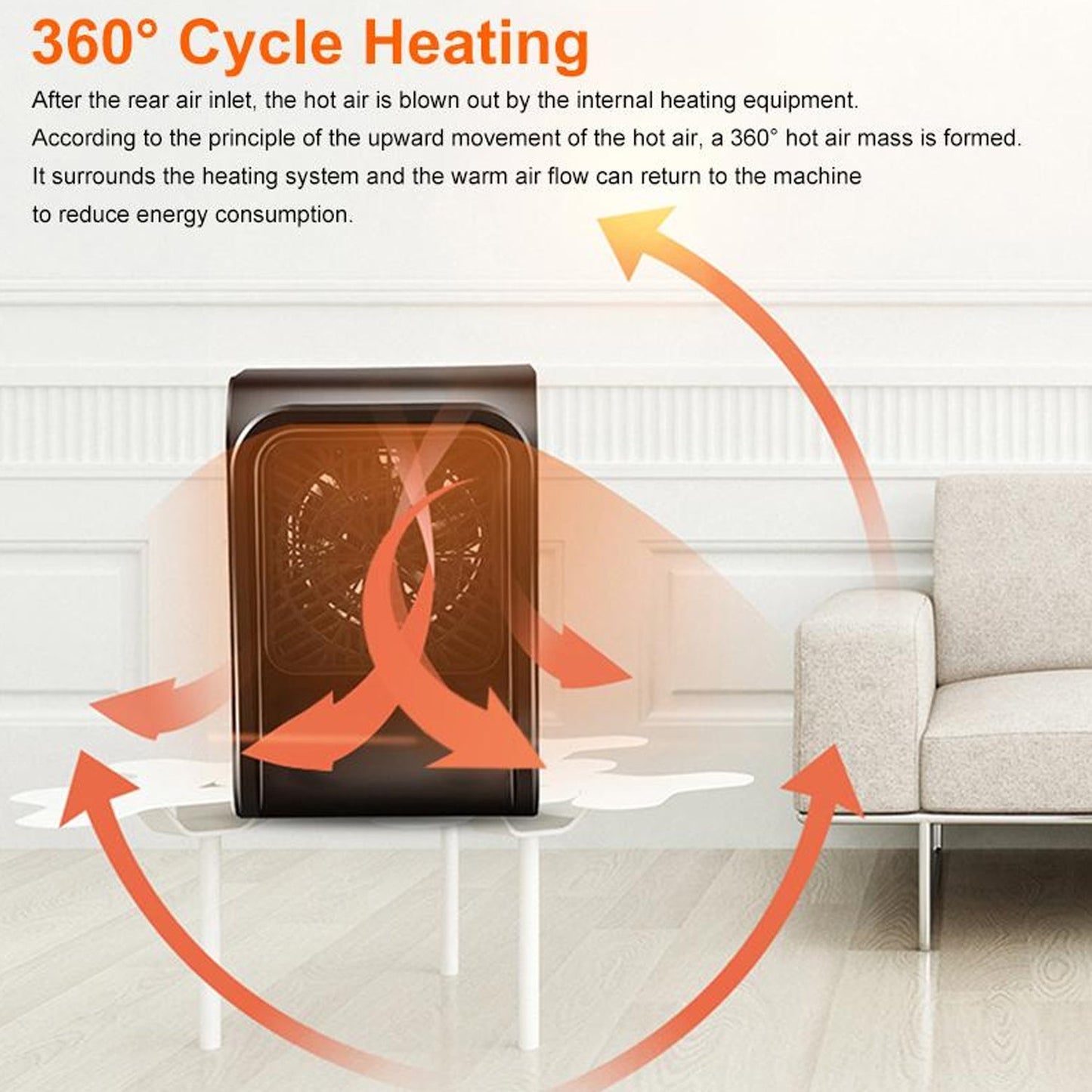 THOE Room Heater 220V | Mini room heater for bedroom in winter