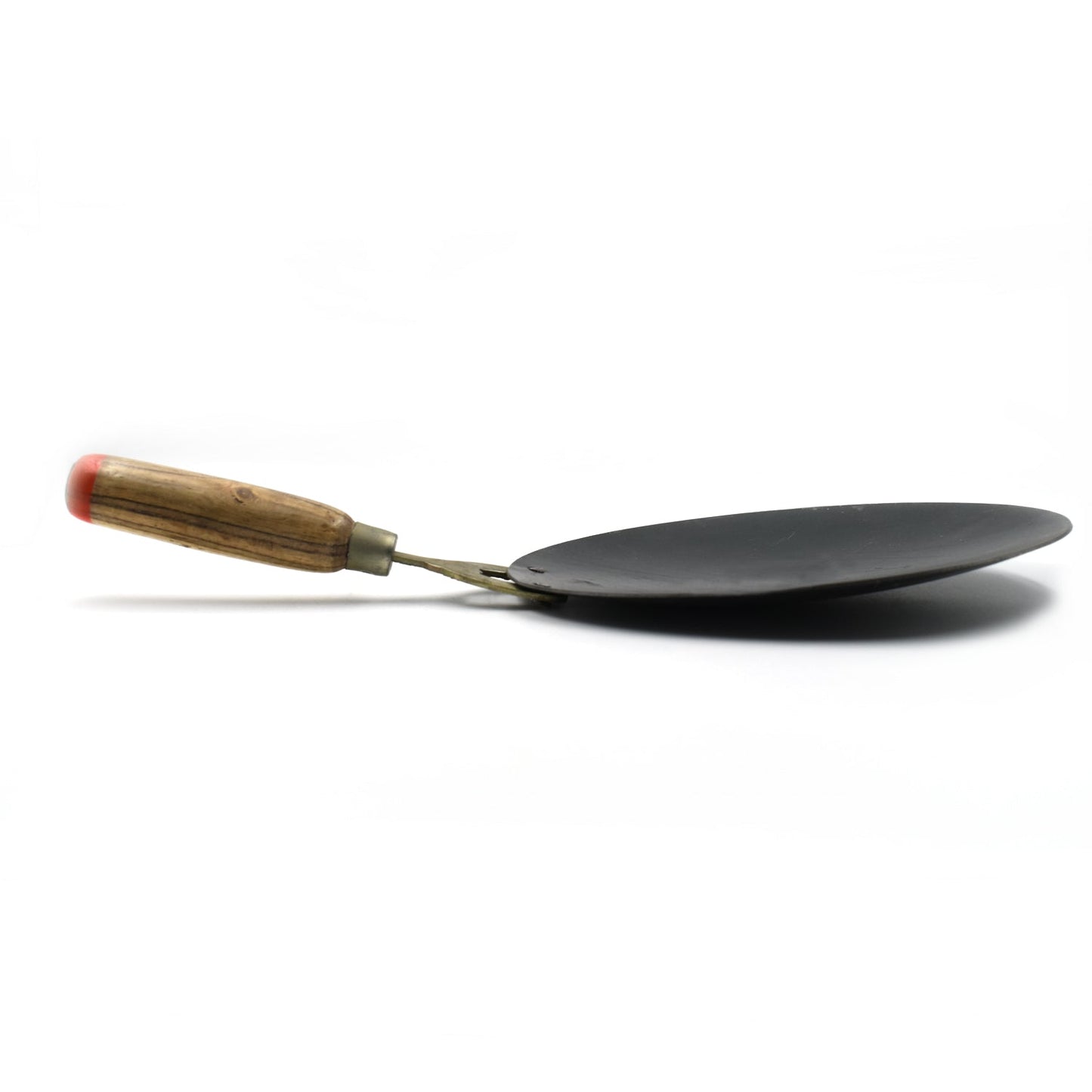 Heavy-duty wooden handle roti tawa, perfect for making rotis and parathas.