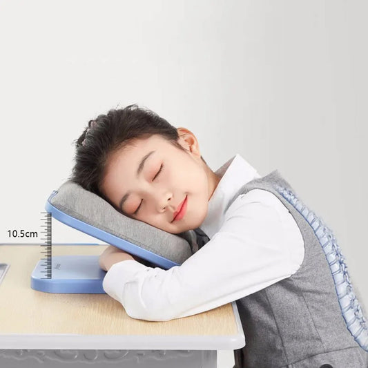 TravelNap™ Premium Ultra Soft Desk Sleeping Pillow for Adults and Kids