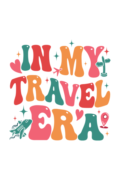 THOX Oversized T-Shirt for Women - In My Travel Era
