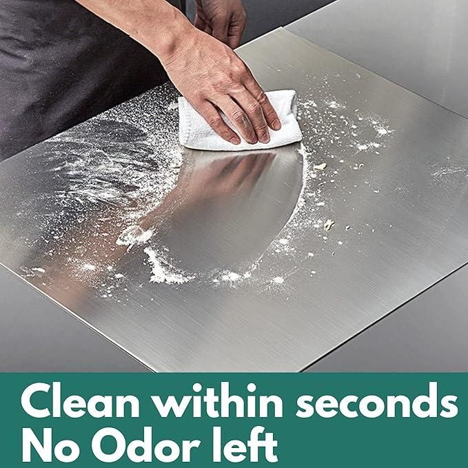 THOE™ Premium Stainless Steel Chopping Board (35x31cm)