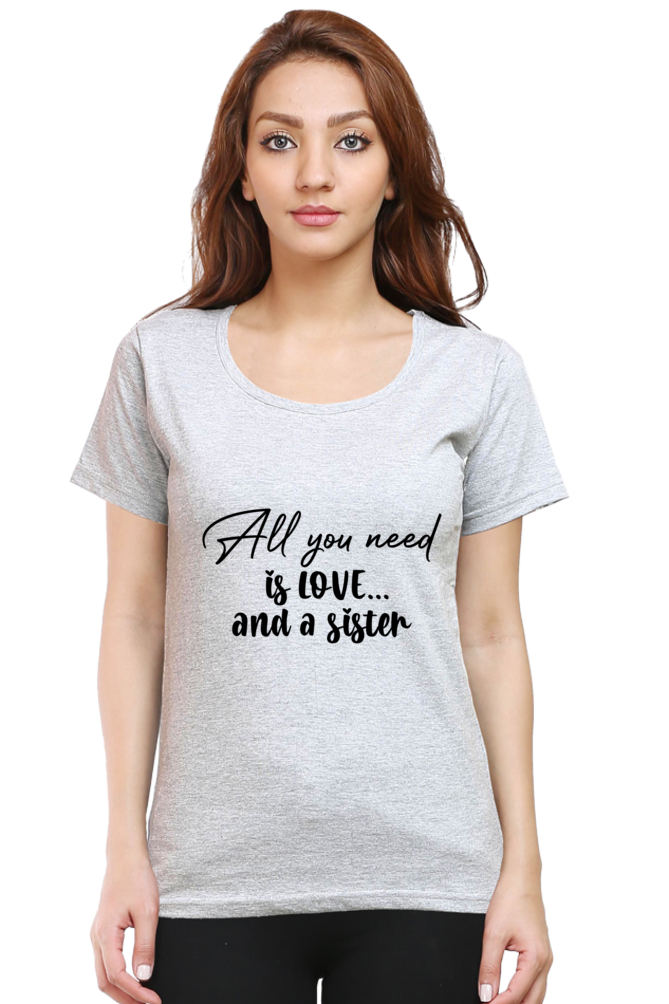 T Shirt for Girls - Sister's Love