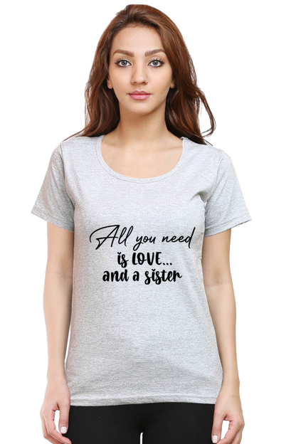 T Shirt for Girls - Sister's Love