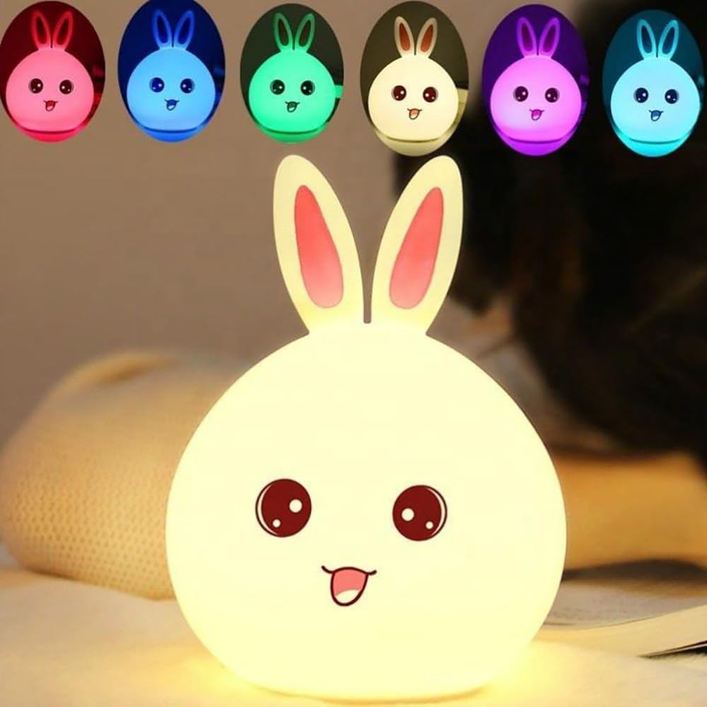 Rabbit Silicone Touch Sensor Light