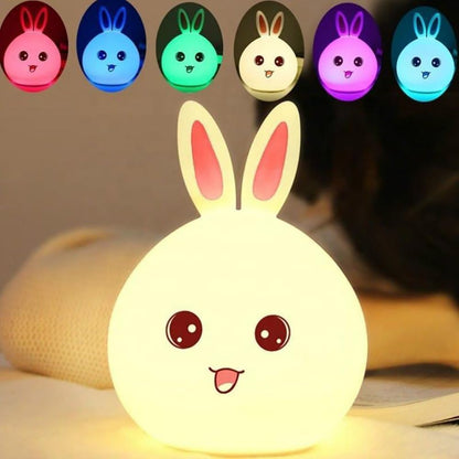 Rabbit Silicone Touch Sensor Light