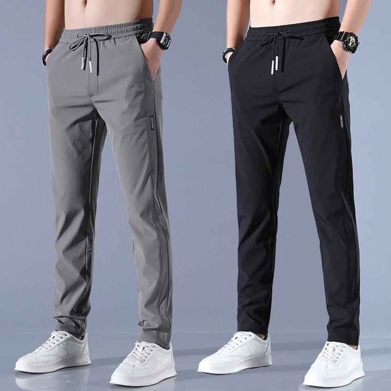 Men's Lycra Track Pants - Pack of 2