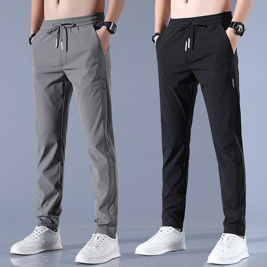 Men's Lycra Track Pants - Pack of 2