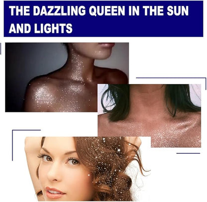 Shimmering Hair and Body Glitter Spray ( Pack Of 2)