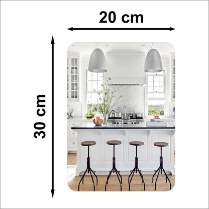 Flexible Oval Shape Plastic Mirror For Wall Mirror