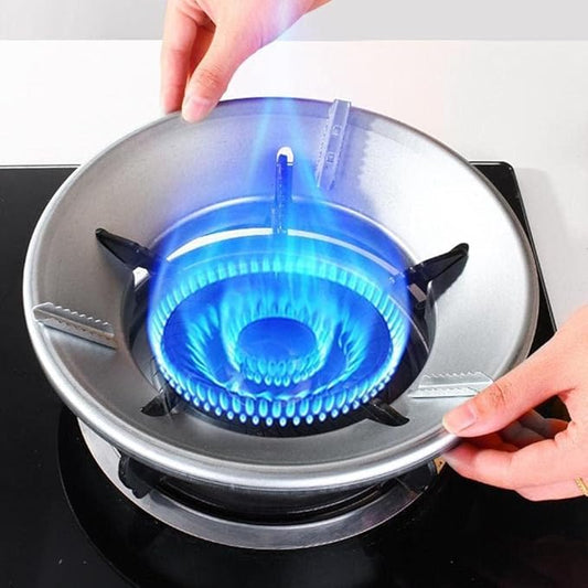 Gas Saver and Windproof Burner Stand [Saves gas by 40%]
