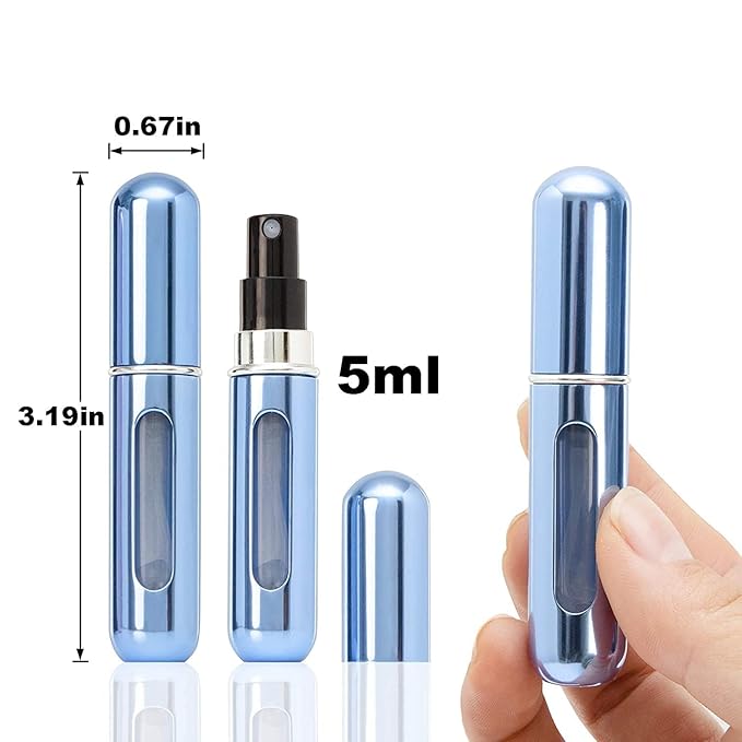 Mini Travel Perfume Refill Spray Bottle (Pack OF 2)
