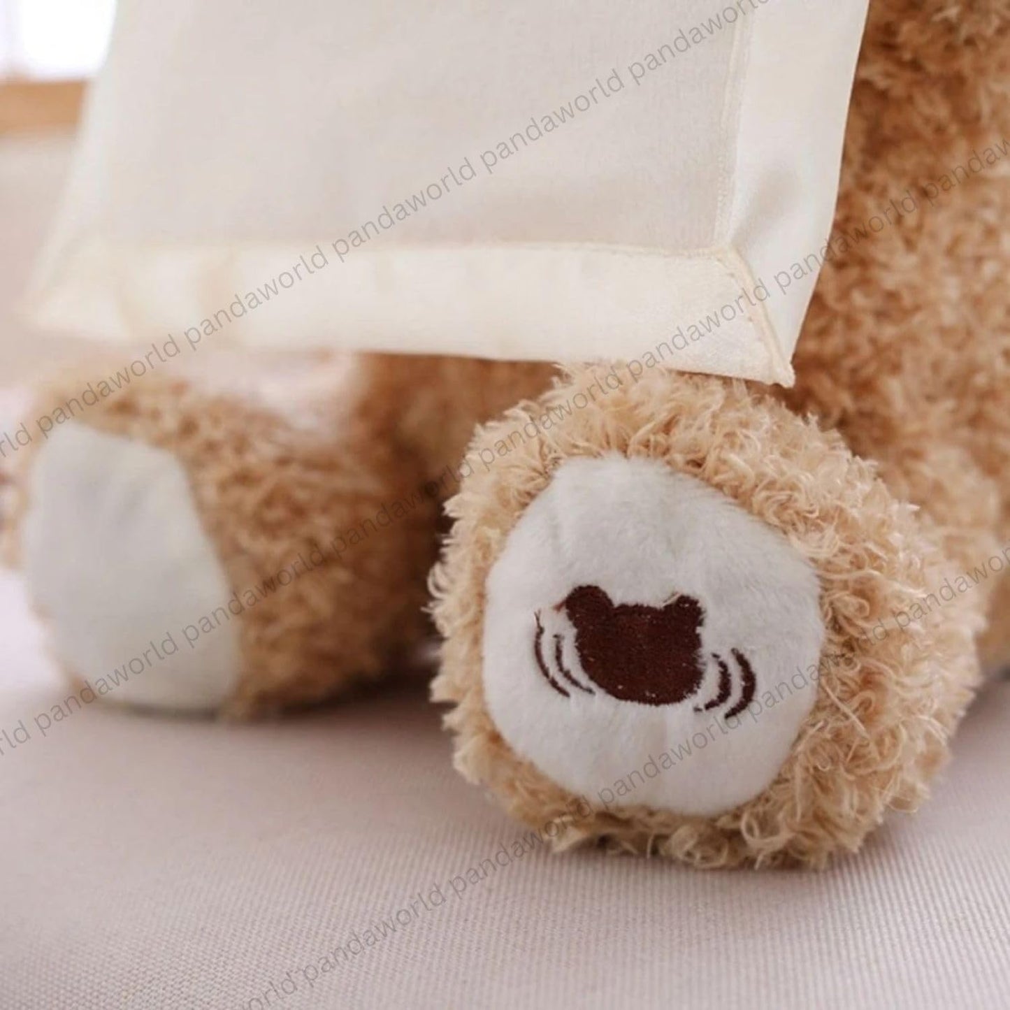 Peek-A-Boo Brown Teddy Bear: Singing, Moving, and Interactive Fun