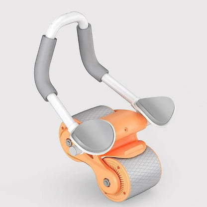 Abdominal Exercise Roller - Automatic Rebound Workout Wheels with Timer