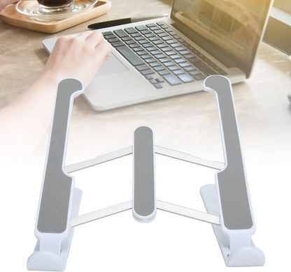 Adjustable tablet stand with foldable legs