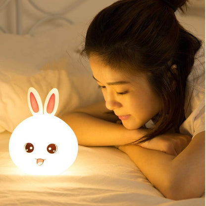 Rabbit Silicone Touch Sensor Light