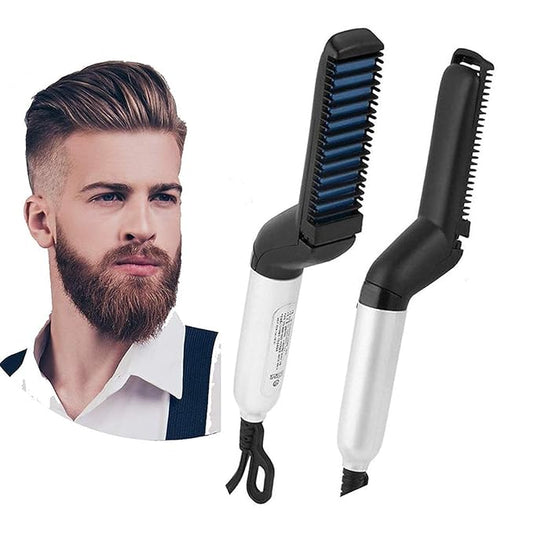 Men's Beard and Hair Curling Straightener (Modelling Comb)