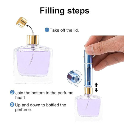Mini Travel Perfume Refill Spray Bottle (Pack OF 2)