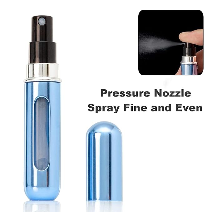Mini Travel Perfume Refill Spray Bottle (Pack OF 2)