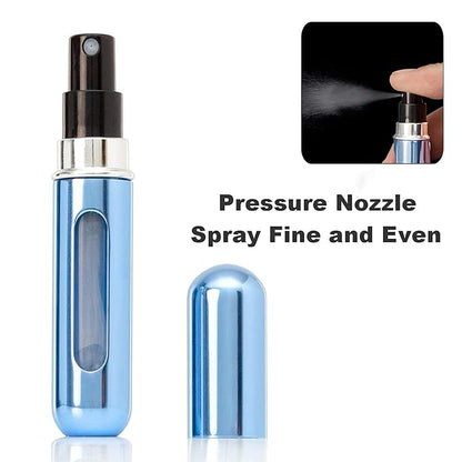 Mini Travel Perfume Refill Spray Bottle (Pack OF 2)
