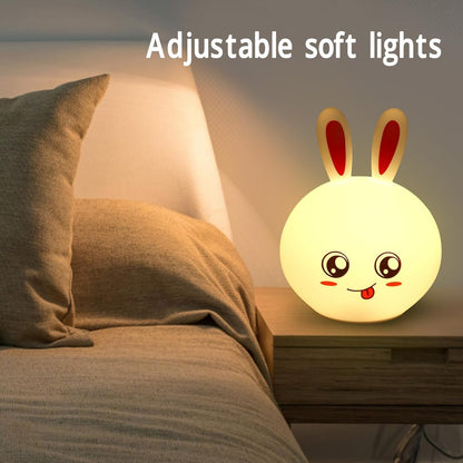 Rabbit Silicone Touch Sensor Light