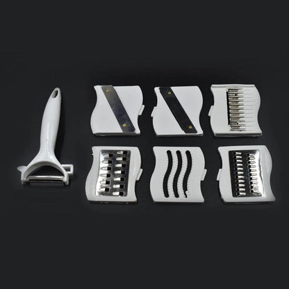 7 in 1 Multifunction Magic Rotate Vegetable Cutter