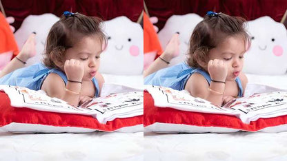 Baby Learning Cushion Pillow Book Pack of 2