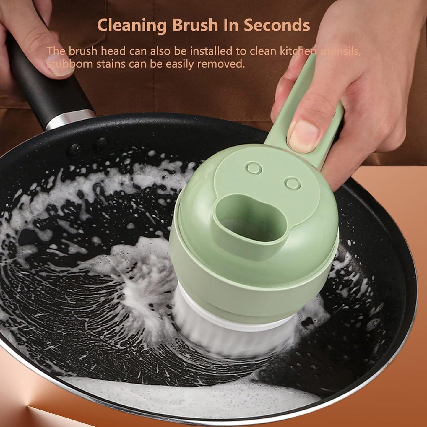 4 in 1 Portable Electric Vegetable Cutter Set