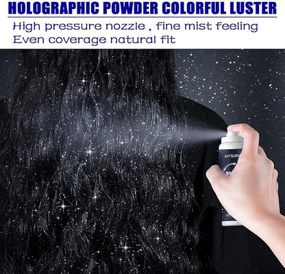 Shimmering Hair and Body Glitter Spray ( Pack Of 2)