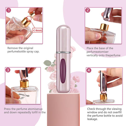 PocketMist™ – 5ml Refillable Perfume Atomizer