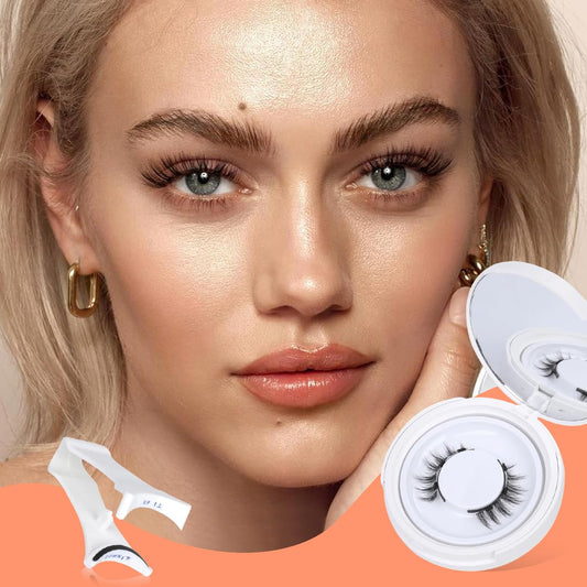 Reusable Magnetic Cat Eye Lashes with a Natural Look and Handy Applicator